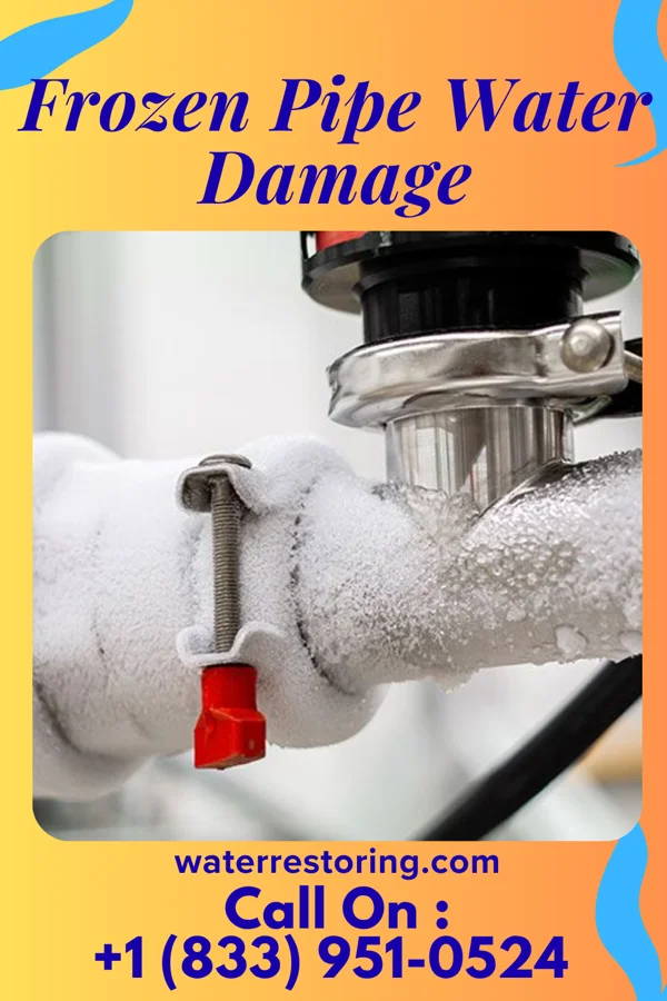 Frozen Pipe Water Damage in St. Paul, MN